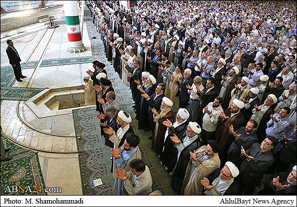 گزارش تصویری/ مهمانان اجلاس مجمع جهانی اهل بیت(ع) در نماز جمعه تهران