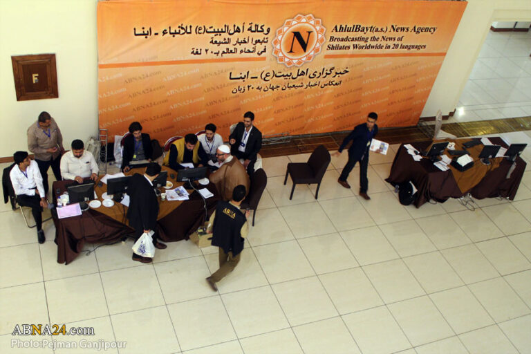 گزارش تصویری/ ستاد خبری ابنا در ششمین اجلاس مجمع جهانی اهل بیت(ع)
