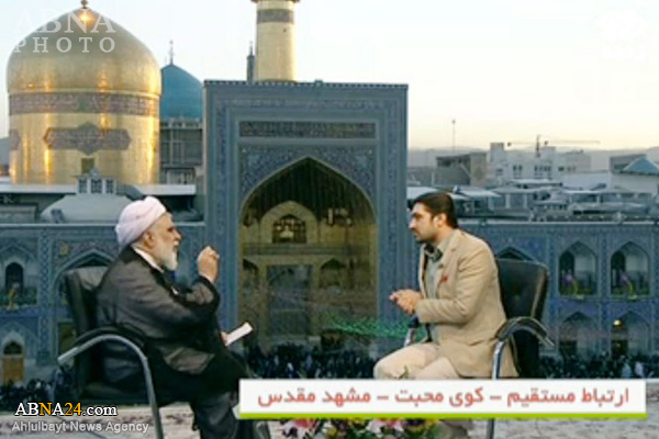 عکس خبری/ دبیرکل مجمع جهانی اهل بیت(ع) در برنامه زنده تلویزیونی “کوی محبت” از بارگاه امام هشتم(ع)