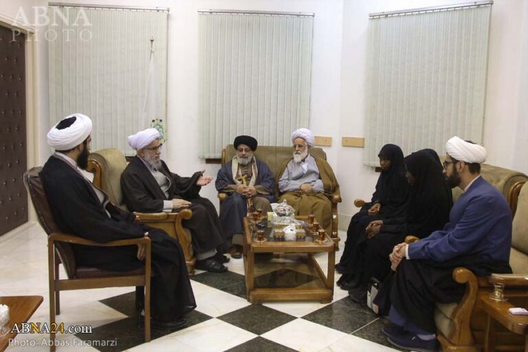 Photos: Daughters of Sheikh Zakzaky meet with Ayatollah Ramazani