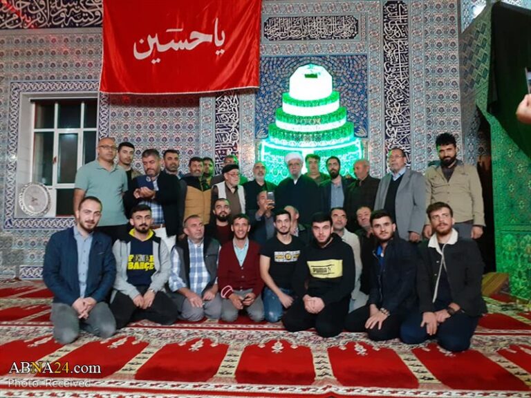 Photos: Ayatollah Ramazani attends Abu Talib (AS) mosque in Istanbul