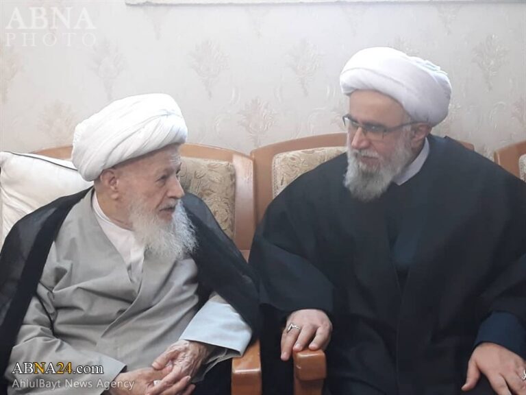 دیدار دبیرکل مجمع جهانی اهل بیت(ع) با آیت الله محفوظی
