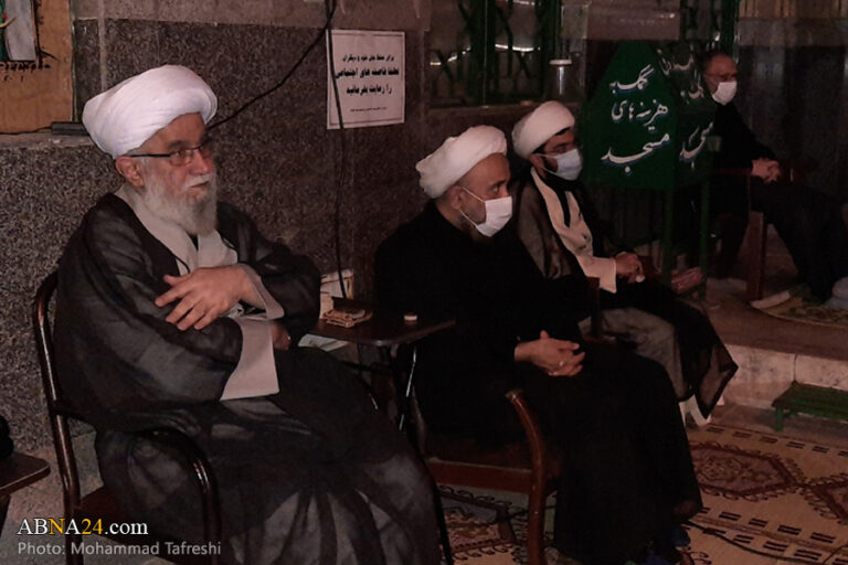 گزارش تصویری/ مراسم عزاداری سیدالساجدین(ع) با حضور آیت الله رمضانی در مسجد علی بن الحسین(ع)