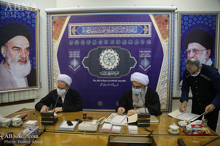 Photos: Signing ceremony of memorandum of understanding between Ahlulbayt (AS) World Assembly, Centre for Management of Islamic Seminaries