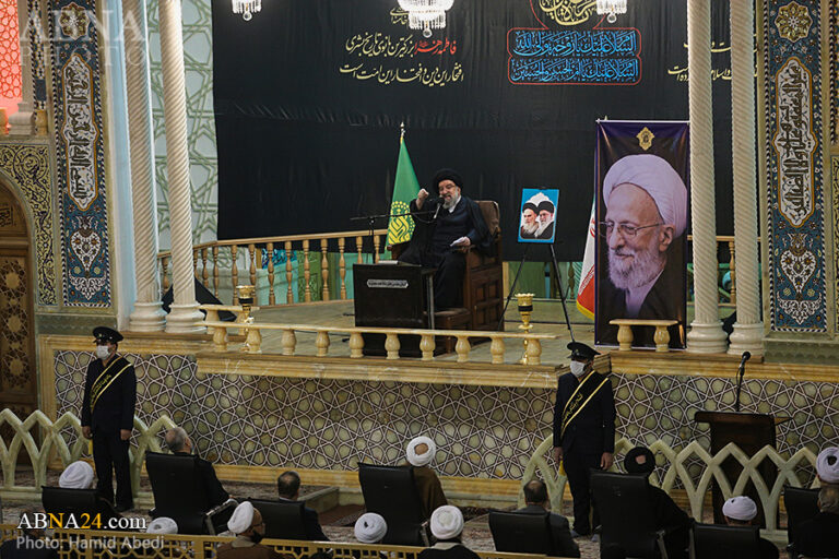 گزارش تصویری/ مراسم بزرگداشت آیت الله مصباح یزدی از سوی رهبر انقلاب در قم