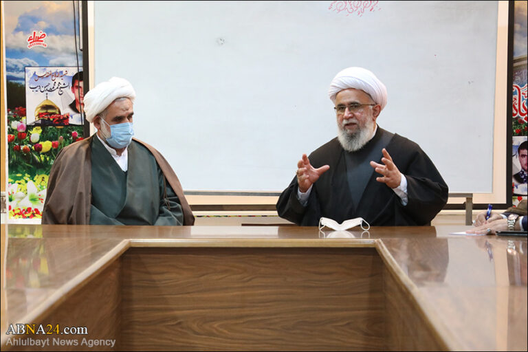 Photos: Ayatollah Ramazani met Prominent professors of Al-Mustafa International University in Syria