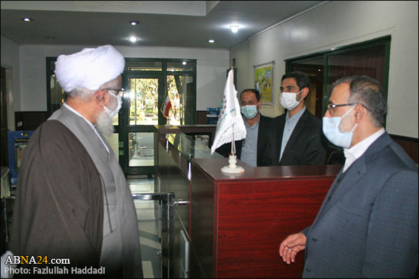 Photos: Ayatollah Ramazani visits different parts of AhlulBayt World Assembly in Tehran