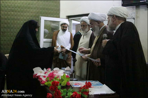 گزارش تصویری/ مراسم پایان دوره ‎های بانوان مبلغ عراقی با حضور آیت الله رمضانی