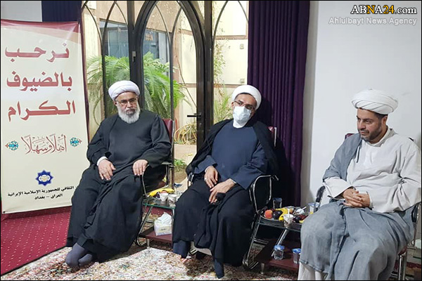 Photos: Secretary-General of AhlulBayt (a.s.) World Assembly visits Iran’s House of Culture in Iraq