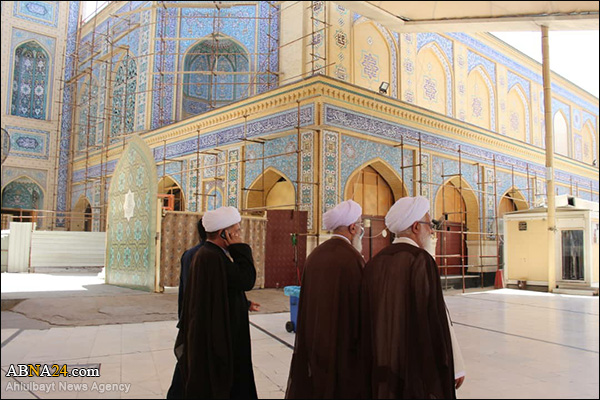 Photos: Secretary-General of ABWA visits projects of Reconstruction Headquarters of Holy Shrines in Najaf