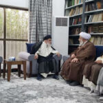 تقرير مصور / أمين عام المجمع العالمي لأهل البيت (ع) يلتقي بآية الله القزويني في كربلاء