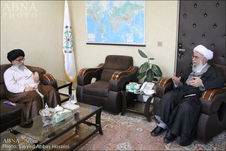 Photos: Hojat al-Islam Hosseini Mazari met Secretary-General of AhlulBayt (a.s.) World Assembly