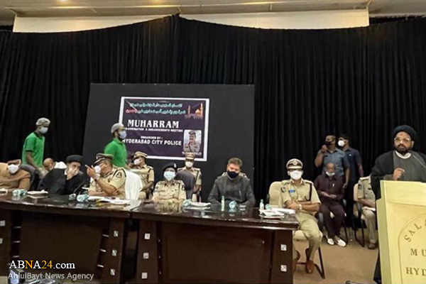 عکس خبری/ نشست هماهنگی برگزاری مراسم عزاداری ماه محرم در شهر حیدرآباد هندوستان‌