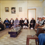 تقرير مصور/ أمين عام المجمع العالمي لأهل البيت (ع) يلتقي أعضاء “تجمع علماء صور”