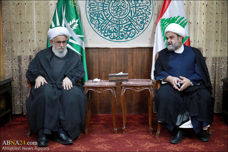 Photos: Secretary-General of AhlulBayt (a.s.) World Assembly met representative of Amal movement in Tyre