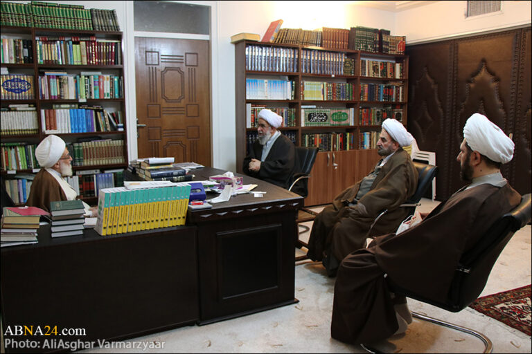 عکس خبری/ دیدار دبیرکل مجمع جهانی اهل بیت(ع) با آیت الله نوری همدانی