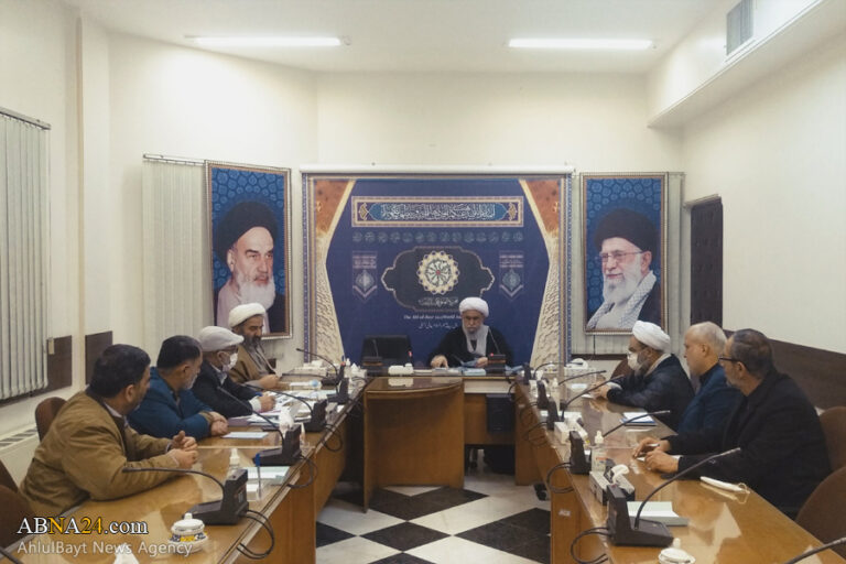 گزارش تصویری/ دیدار اعضای هیأت رزمندگان گیلانی های مقیم قم با آیت الله رمضانی