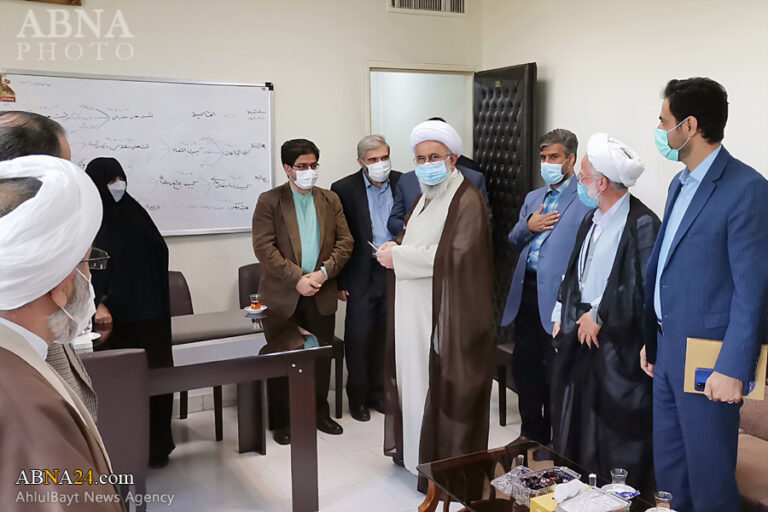 Photos: On the occasion of Nowruz, Ayatollah Ramazani met with the staff of the AhlulBayt (a.s.) World Assembly in Tehran