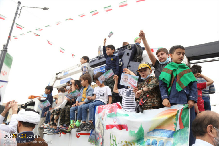 Photos: Secretary-General of the AhlulBayt (a.s.) World Assembly participated in Intl. Quds Day rally in Qom