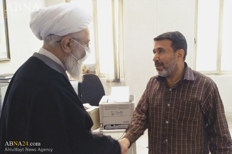 Photos: On the occasion of Nowruz, Ayatollah Ramazani met with the staff of the AhlulBayt (a.s.) World Assembly in Qom