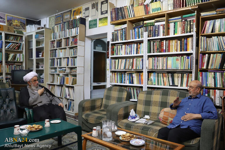 گزارش تصویری/ دیدار دبیرکل مجمع جهانی اهل بیت(ع) با مدیر انتشارات انصاریان