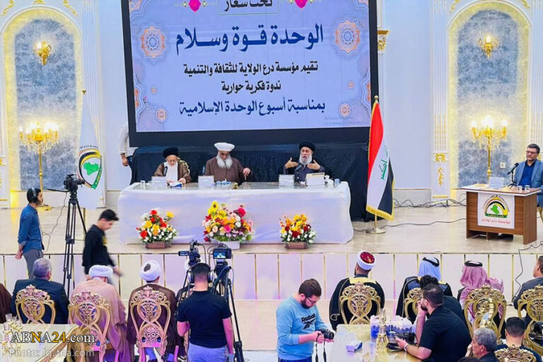 عکس خبری/ نشست گفتمانی ویژه هفته وحدت با حضور علمای اسلامی در نجف اشرف