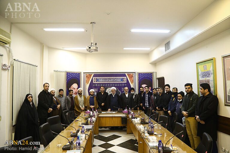 گزارش تصویری/ نشست عوامل و کادر خبرگزاری ابنا با آیت الله رمضانی