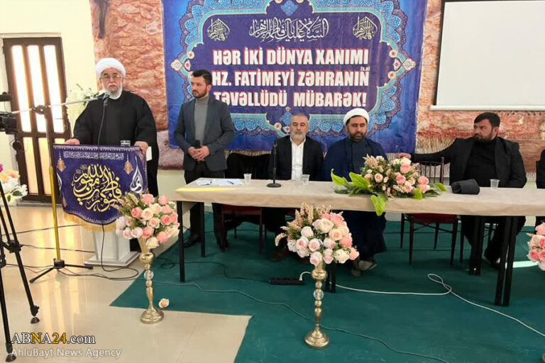 تقرير مصور / أمين عام المجمع العالمي لأهل البيت (ع) يلقي كلمة بين الحاضرين الشيعة في جورجيا