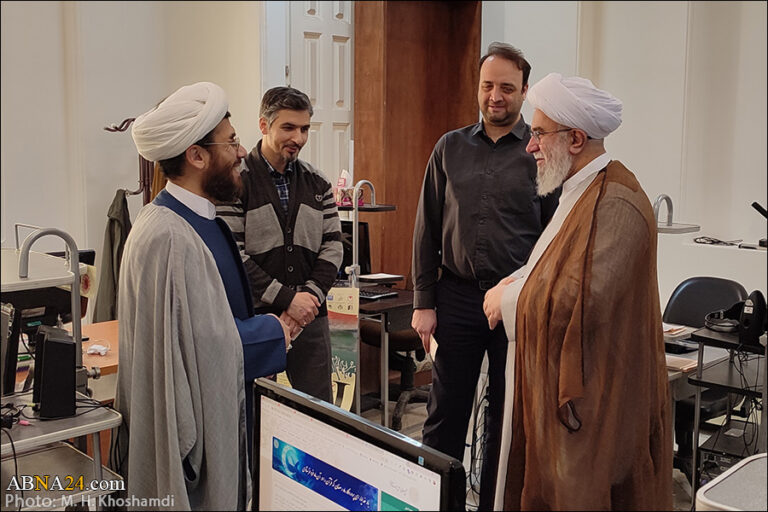 Photos: Ayatollah Ramazani met with the staff of the AhlulBayt (a.s.) World Assembly on the occasion of Nowruz (Persian New Year)