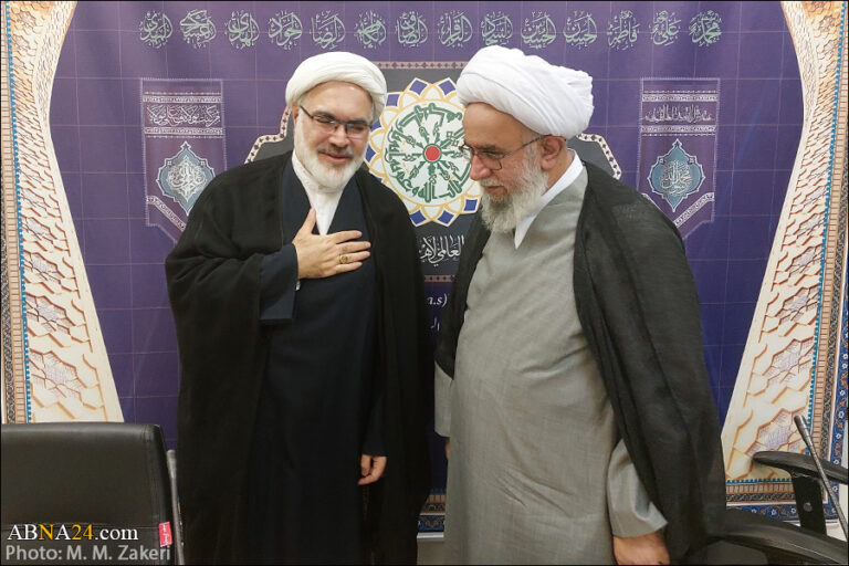 گزارش تصویری/ دیدار رئیس پژوهشگاه علوم و فرهنگ اسلامی با آیت الله رمضانی