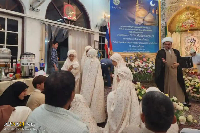 گزارش تصویری/ جشن تکلیف دختران اهل بیتی در پایتخت تایلند