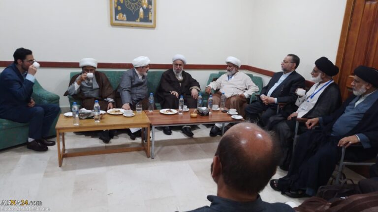 عکس خبری/ دیدار آیت الله رمضانی با دبیرکل حزب مجلس وحدت مسلمین پاکستان