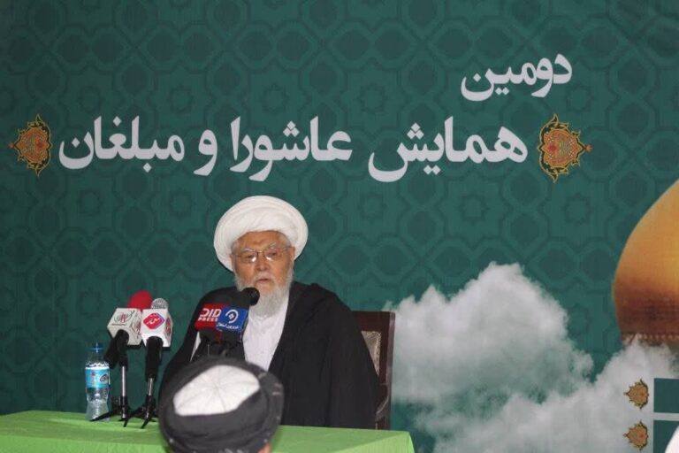 تقرير مصور/ إقامة مؤتمر “عاشوراء والمبلغون” في نسخته الثانية من قبل مجمع محبي أهل البيت (ع) في كابل