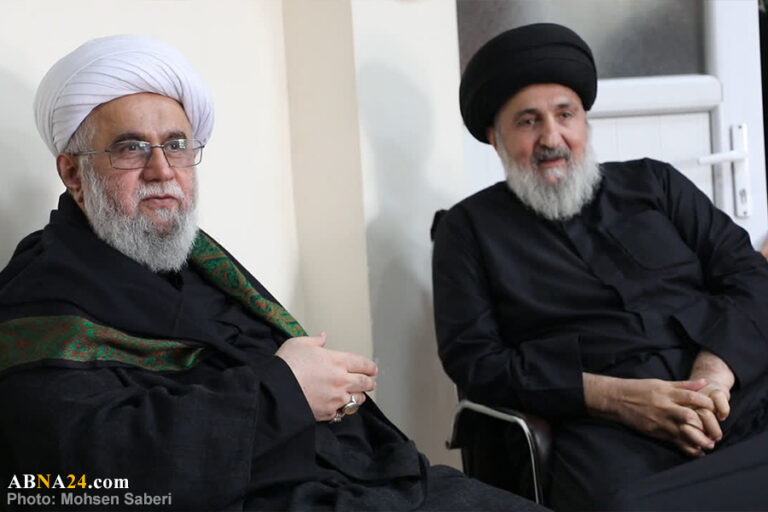 عکس خبری | حضور آیت الله رمضانی در موکب امام رضا(ع) در طریق الحسین