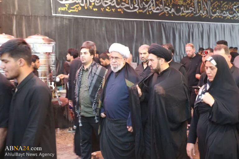 گزارش تصویری | حضور دبیرکل مجمع جهانی اهل بیت(ع) در مسیر پیاده روی اربعین