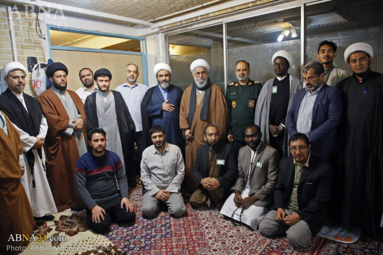 گزارش تصویری | سخنرانی دبیرکل مجمع جهانی اهل بیت(ع) در جمع معتکفان در شهر قم – ۲
