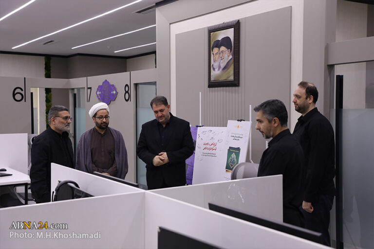 بازدید مدیرکل اداره فرهنگ و ارشاد اسلامی استان قم از خبرگزاری ابنا + تصاویر