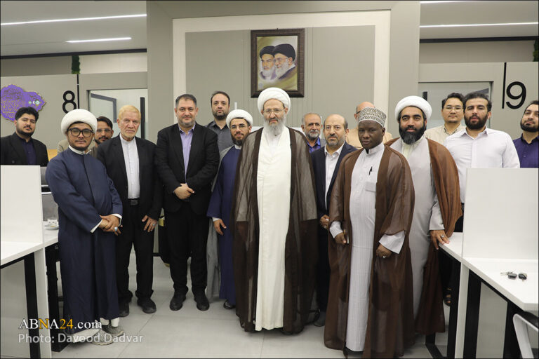 گزارش تصویری | بازدید آیت‌الله «محسن فقیهی» از خبرگزاری ابنا