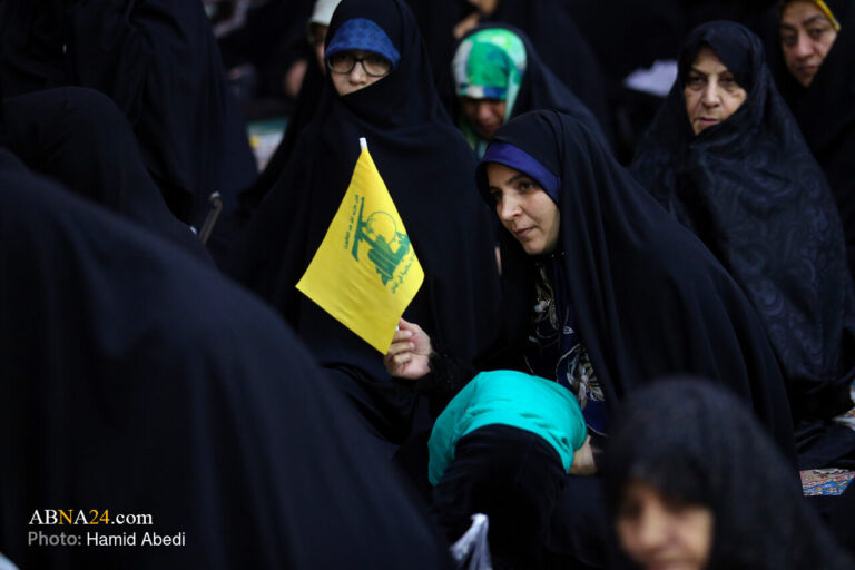 Photos 2: First Anniversary Ceremony of Pioneers of Resistance Axis at Lady Fatima Masoumeh Shrine