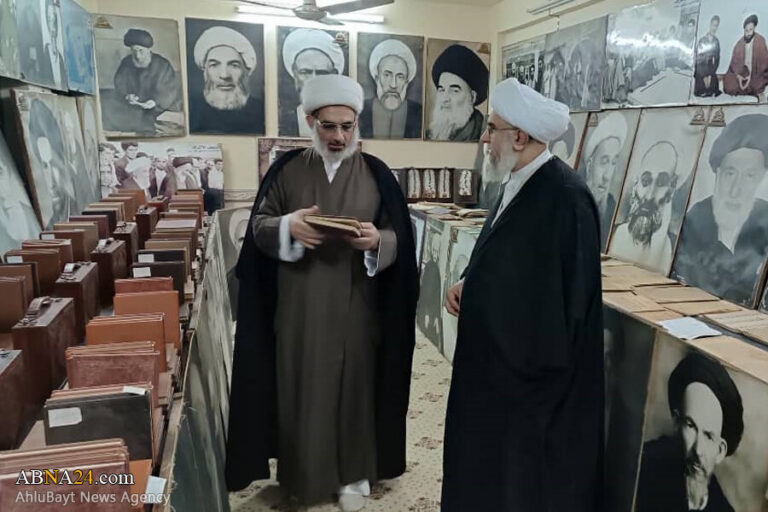 گزارش تصویری | بازدید آیت‌الله رمضانی از مرکز تالیف و تحقیق و نشر تراث حوزه علمیه نجف اشرف