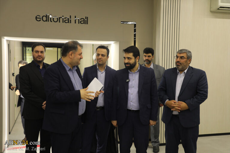Photos: Head of National Cyberspace Center visits ABNA News Agency