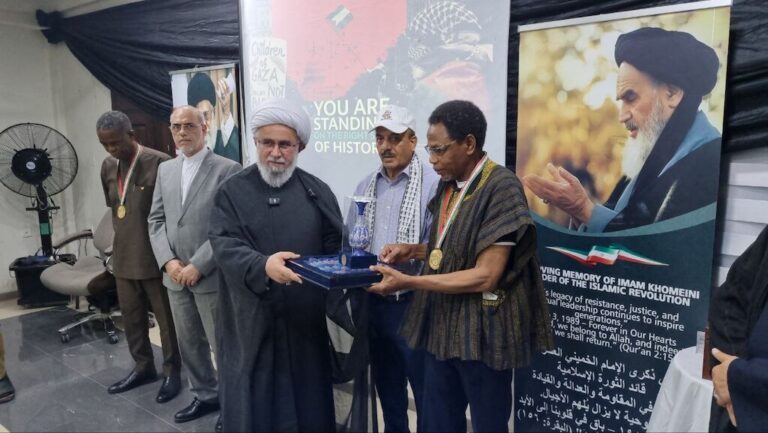 Photos: “Right Side of History” medal awarded to African supporters of Palestine