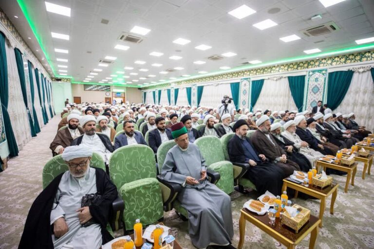 عکس خبری | گردهمایی مبلغان مجمع جهانی اهل‌بیت(ع) در شهر کربلای معلی