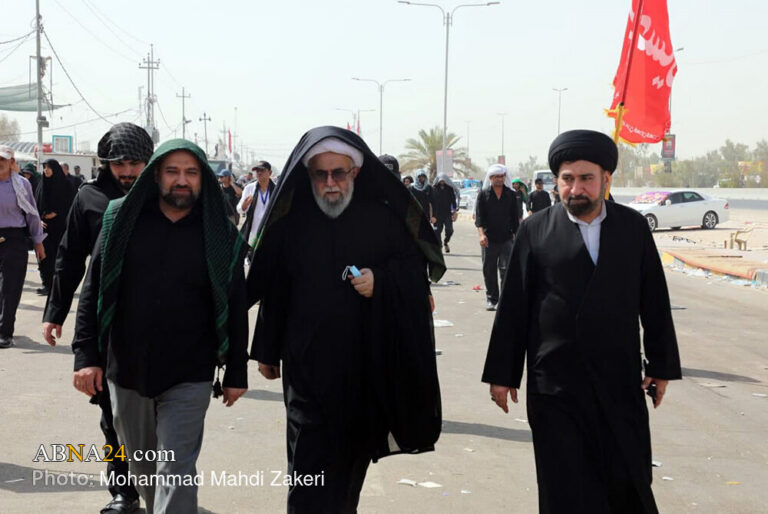 Photos: Presence of Secretary-General of the AhlulBayt World Assembly in Arbaeen Pilgrimage