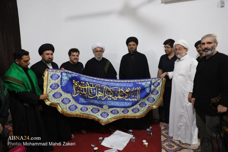 Photos: SG of AhlulBayt World Assembly Visits Pakistani Shia Mawkib on Path of Hussain