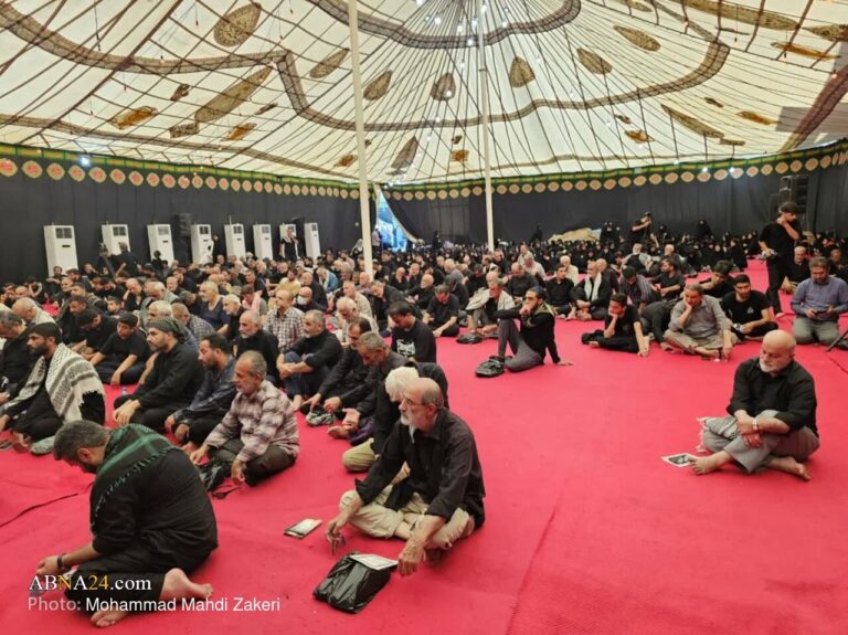 Photos: Presence and speech of Ayatollah Ramazani at Muhsinin Mawkib in Karbala