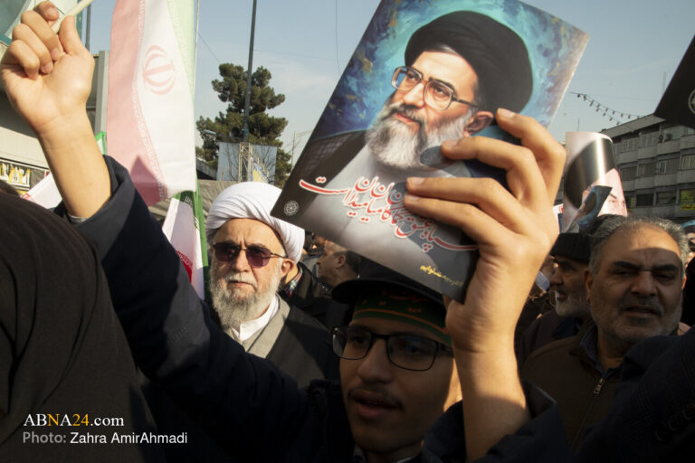 گزارش تصویری | حضور دبیرکل مجمع جهانی اهل‌بیت(ع) در راهپیمایی همبستگی ملی در تهران