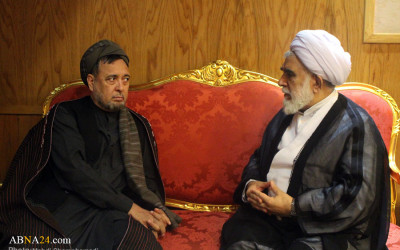 گزارش تصویری/ دیدار میهمانان ویژه با دبیرکل مجمع جهانی اهل‌بیت(ع)