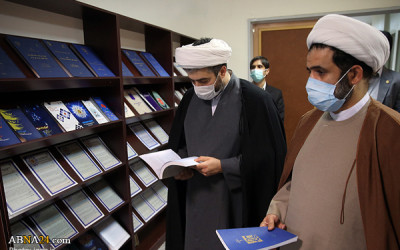 بازدید رئیس دانشگاه بین‌المللی اهل بیت(ع) از سازمان قرآنی دانشگاهیان کشور + عکس