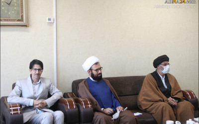 عکس خبری/ دیدار دبیرکل حزب رفاه ملی افغانستان با دبیرکل مجمع جهانی اهل‌بیت(ع)